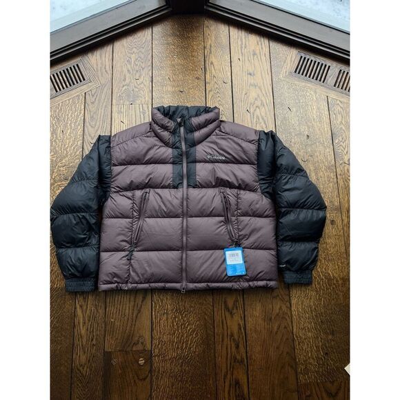 Columbia Pike Lake II Cropped Omni-Heat Puffer Jacket Womens Size XXL Basalt NWT - Picture 2 of 7